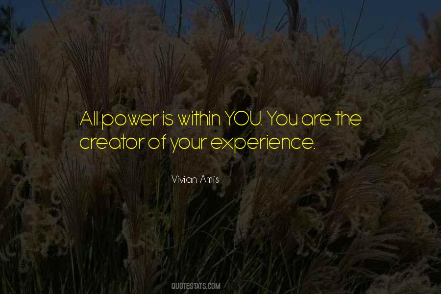 Power Within You Quotes #353608