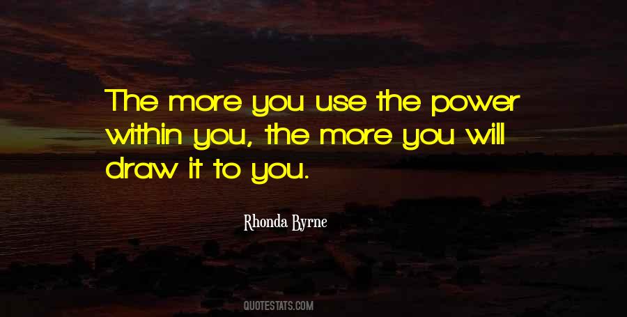 Power Within You Quotes #594494