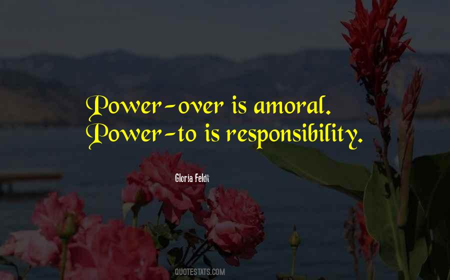 Power Without Responsibility Quotes #133356