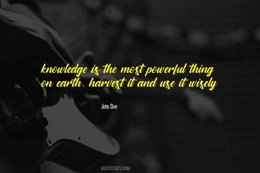Powerful Earth Quotes #1215382