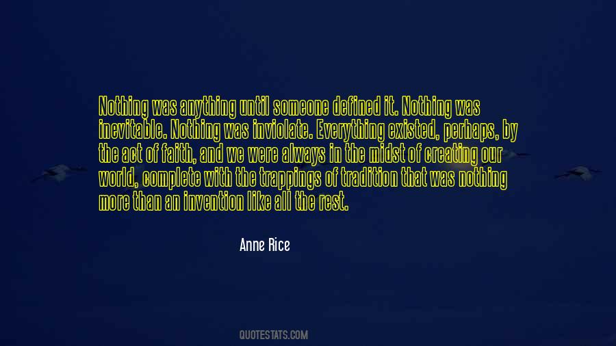 Quotes About Anne Rice #23716