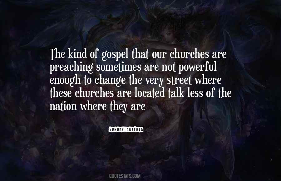 Powerful Preaching Quotes #434266
