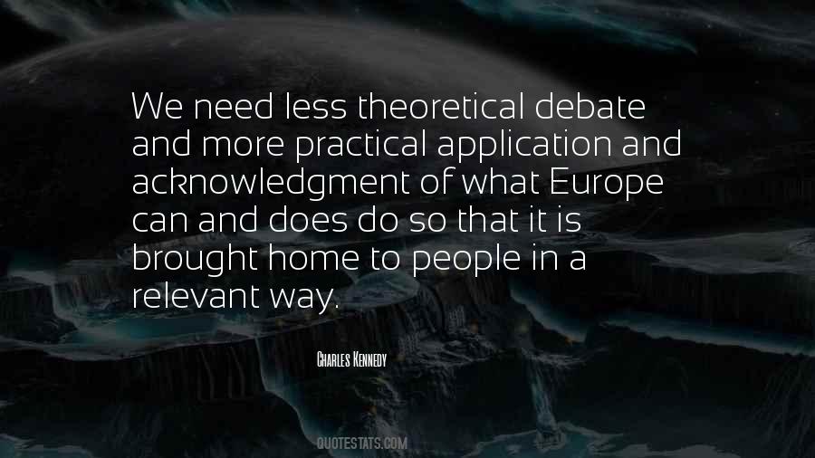 Practical Vs. Theoretical Quotes #1374024