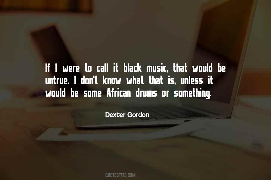 Quotes About African Music #1625757