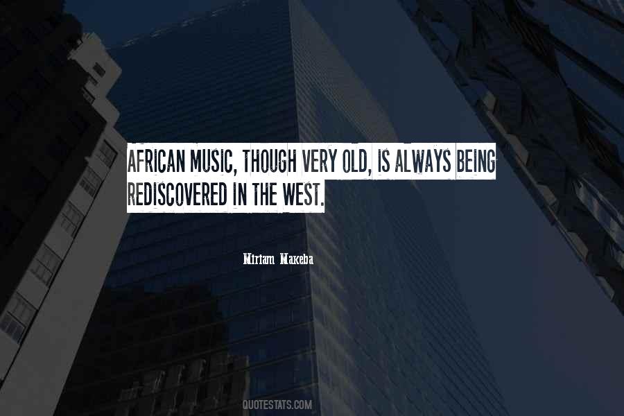 Quotes About African Music #1701263