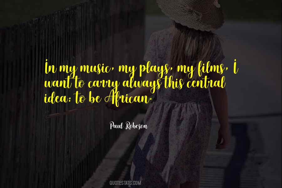 Quotes About African Music #466054