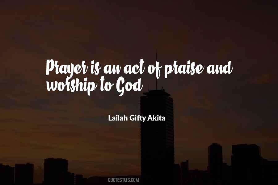 Praise And Worship God Quotes #636308