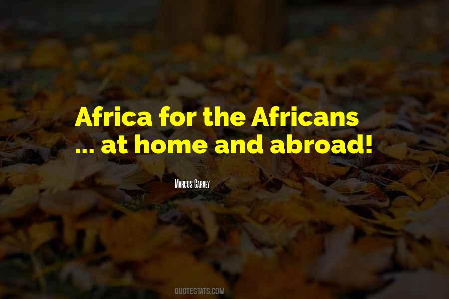 Quotes About Africans #435883
