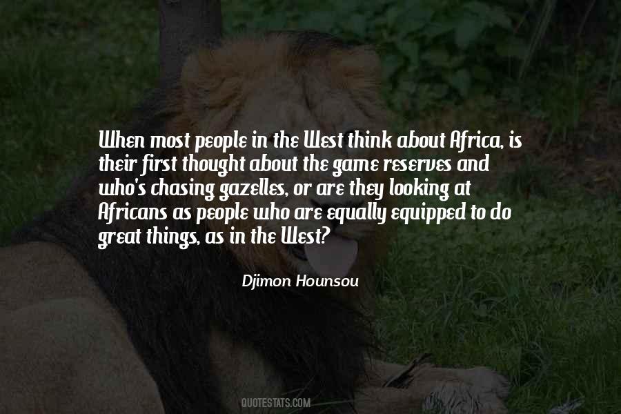 Quotes About Africans #505844