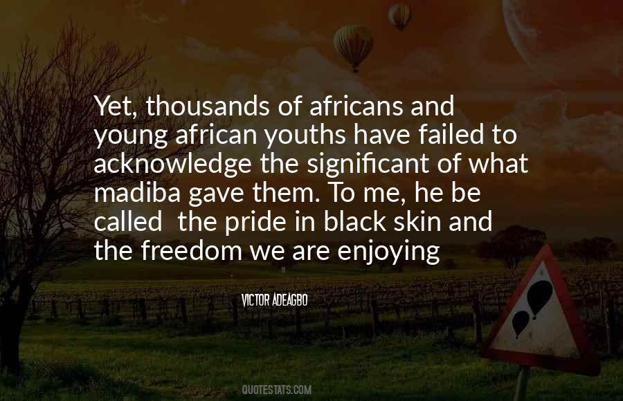 Quotes About Africans #792888