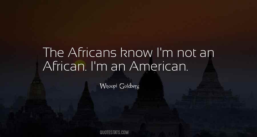 Quotes About Africans #913160