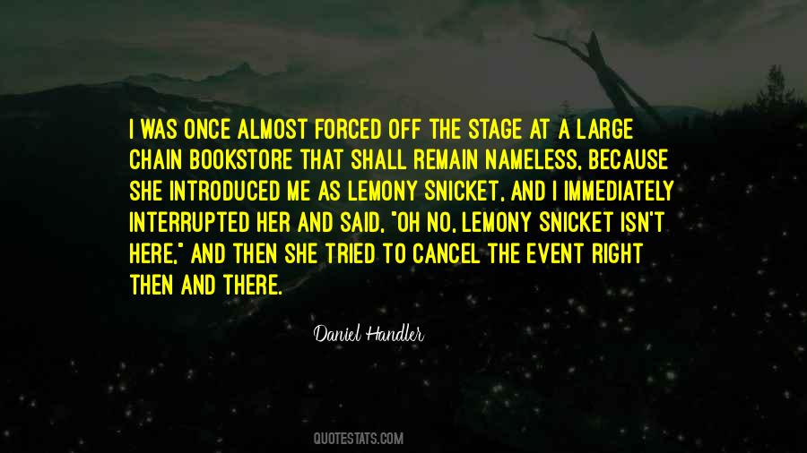 Quotes About Lemony Snicket #1212267