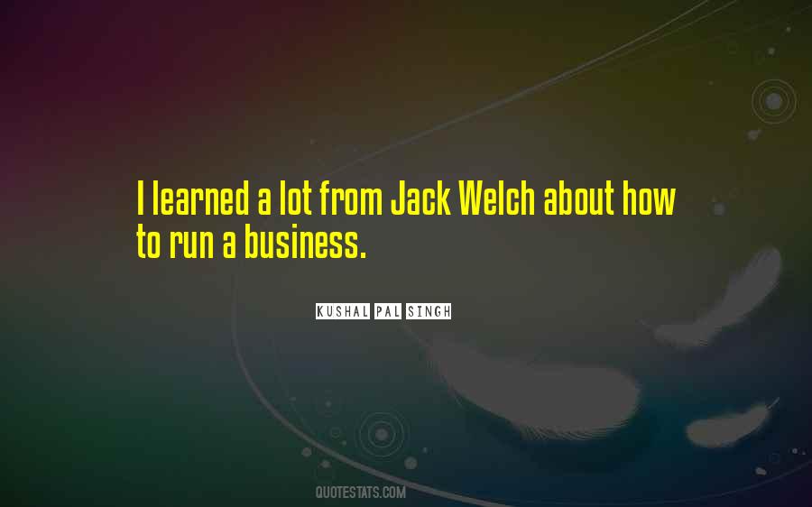 Quotes About Jack Welch #1301804