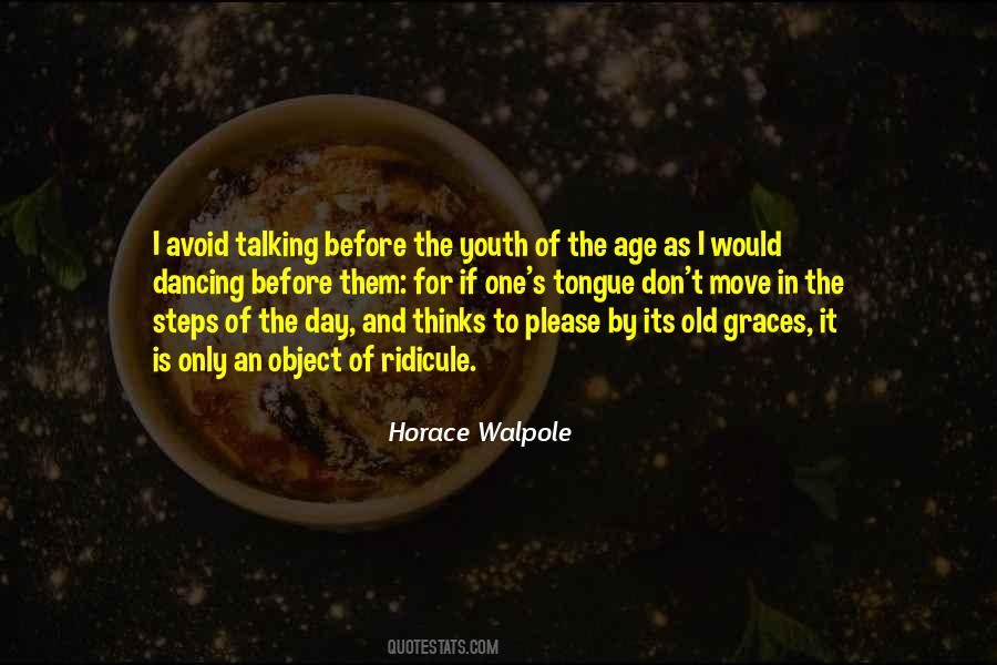 Quotes About Horace Walpole #409192