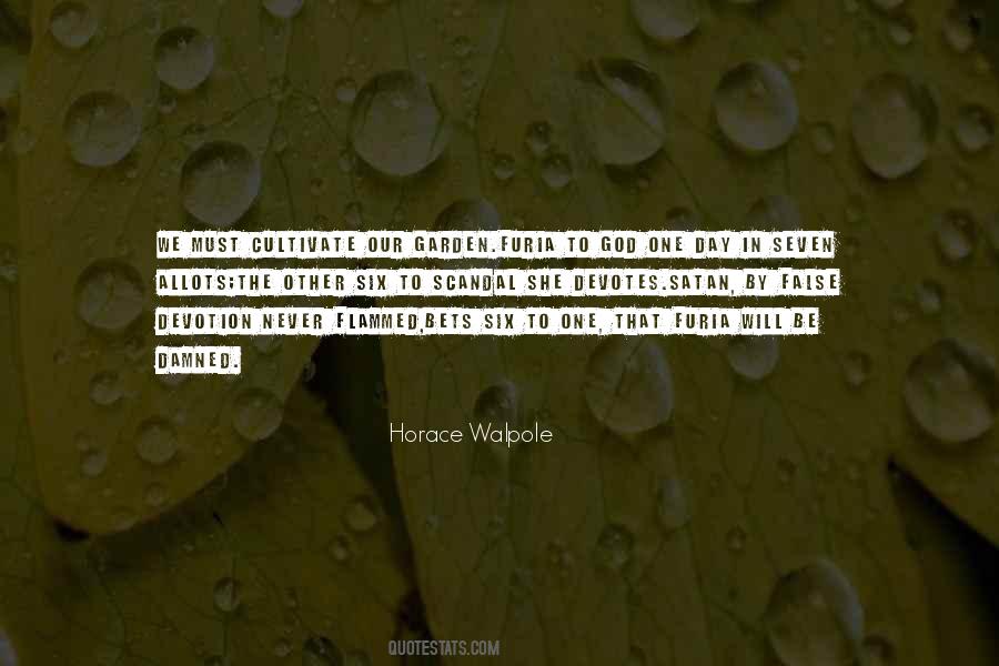 Quotes About Horace Walpole #571347