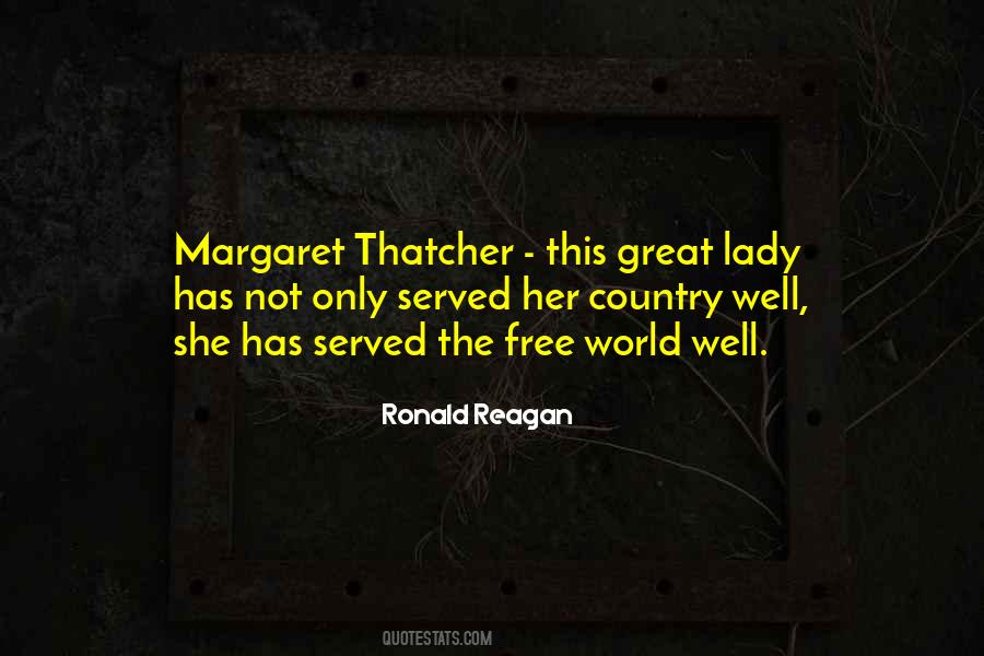 Quotes About Margaret Thatcher #935211