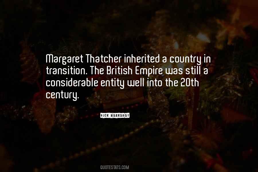 Quotes About Margaret Thatcher #945098