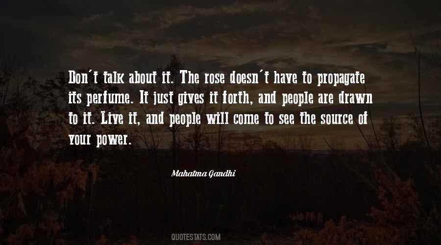 Quotes About Mahatma Gandhi #25807