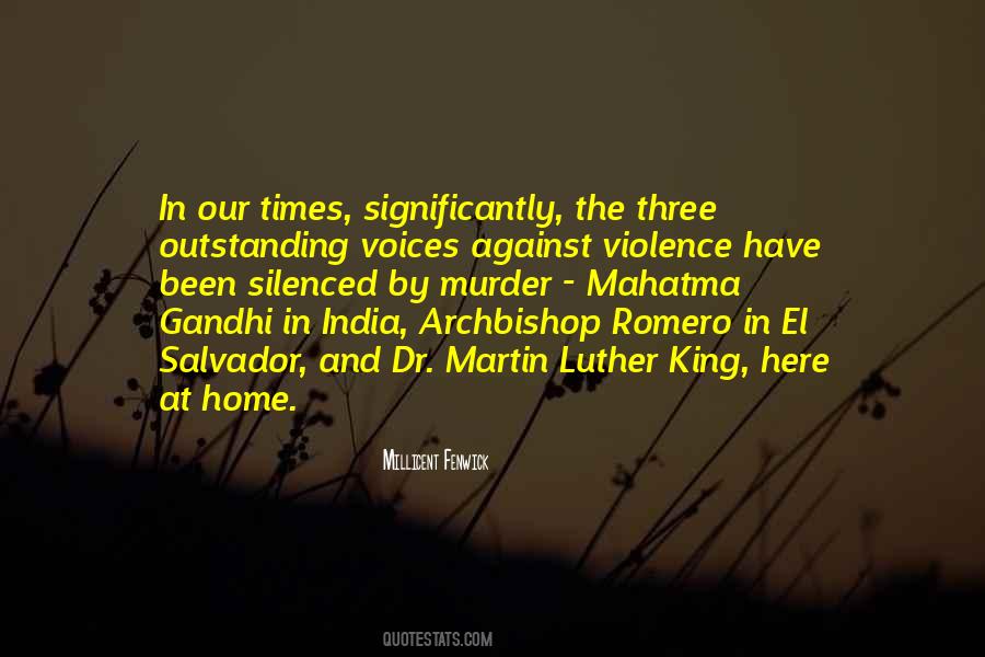 Quotes About Mahatma Gandhi #797944