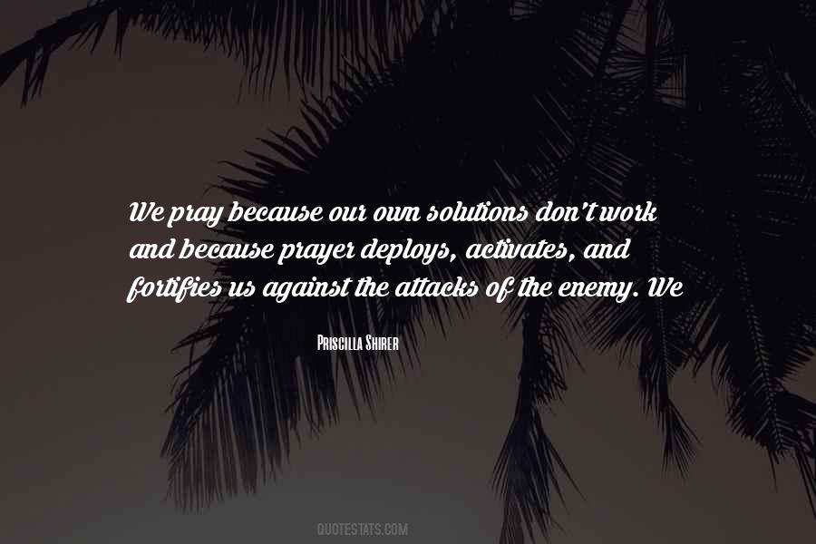 Pray For Enemy Quotes #214303