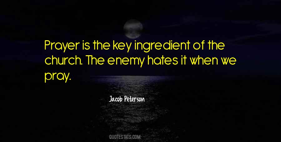 Pray For Enemy Quotes #318950