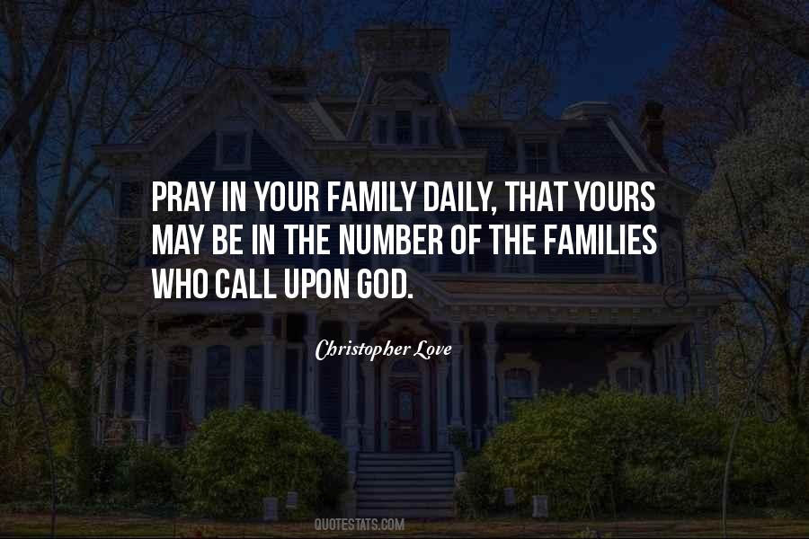 Pray For Our Family Quotes #1157113