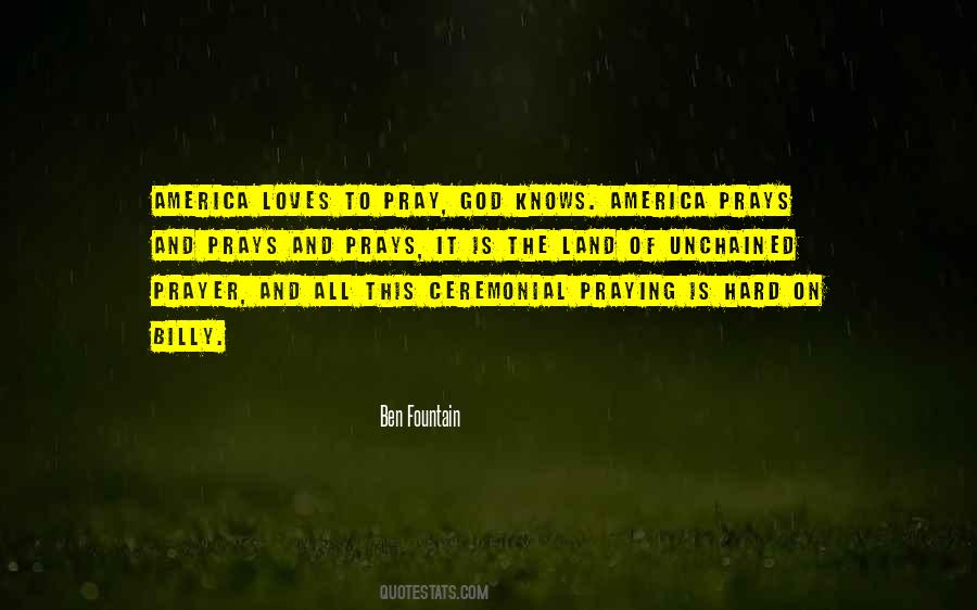 Pray The God Quotes #106487