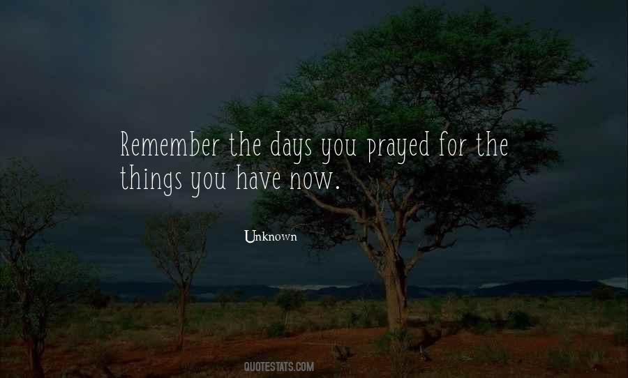 Prayed For You Quotes #448505