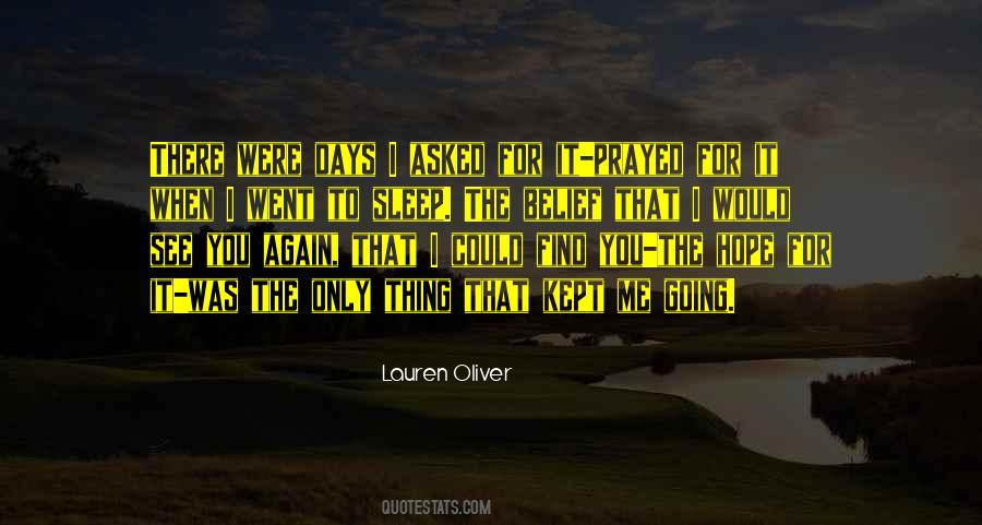 Prayed For You Quotes #656932