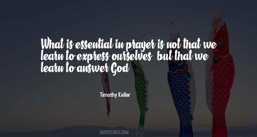 Prayer Answer Quotes #121749