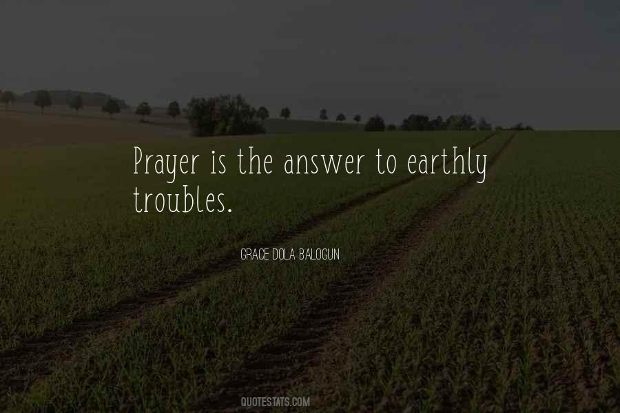 Prayer Answer Quotes #333707