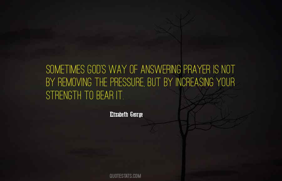 Prayer Answer Quotes #338496
