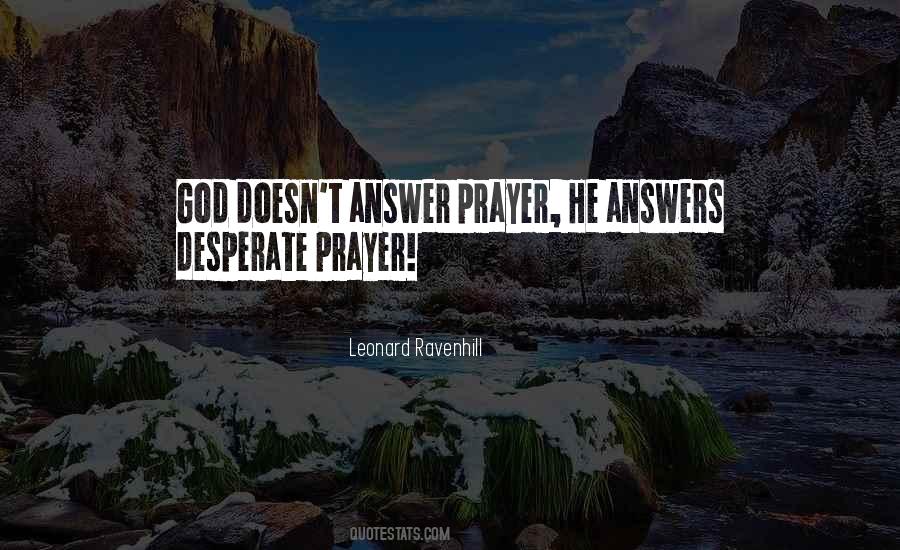 Prayer Answer Quotes #394611