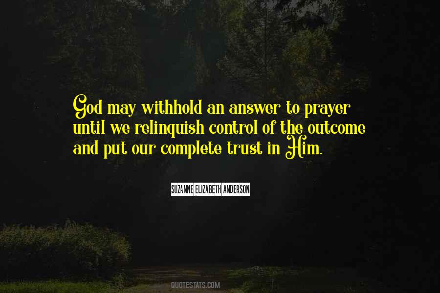 Prayer Answer Quotes #435180