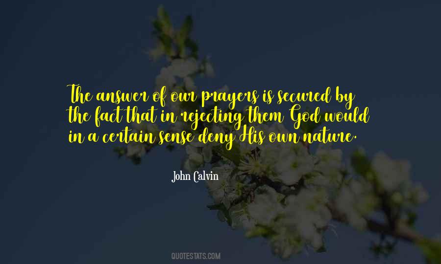 Prayer Answer Quotes #440138