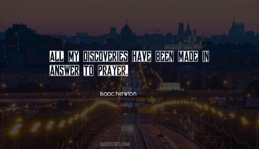 Prayer Answer Quotes #66899