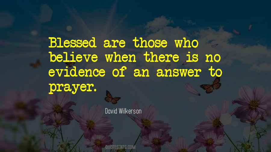 Prayer Answer Quotes #724074