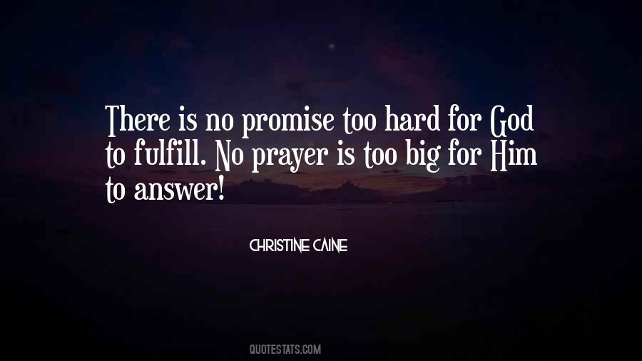 Prayer Answer Quotes #77831