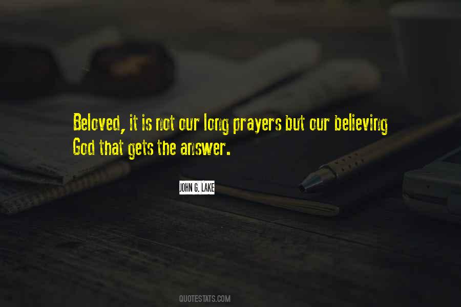 Prayer Answer Quotes #837894