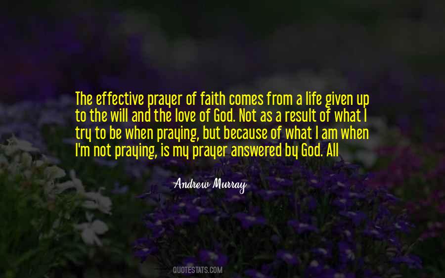 Prayer Answered Quotes #1185177