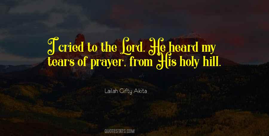 Prayer Answered Quotes #784321
