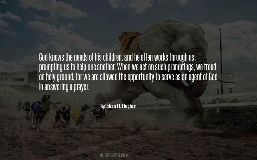 Prayer Answering Quotes #1048790