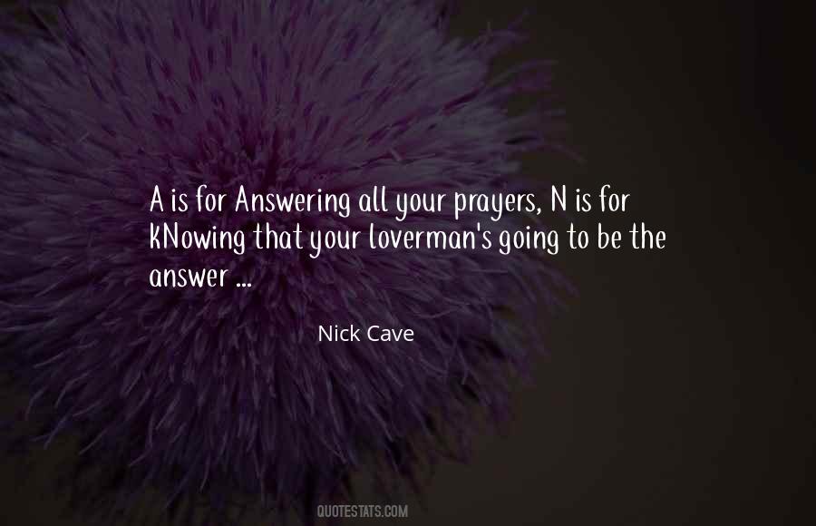 Prayer Answering Quotes #1428666