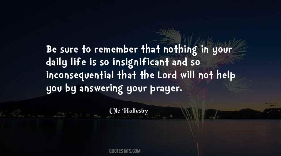 Prayer Answering Quotes #1466686