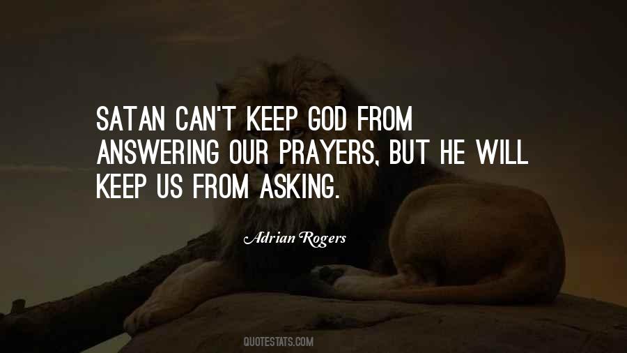 Prayer Answering Quotes #1809072