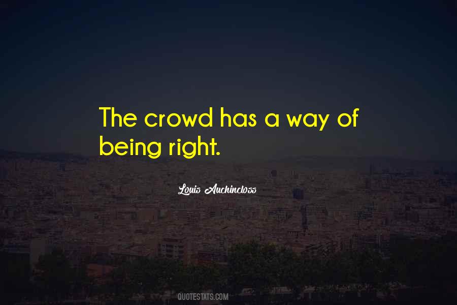 Quotes About Being Right #1770830