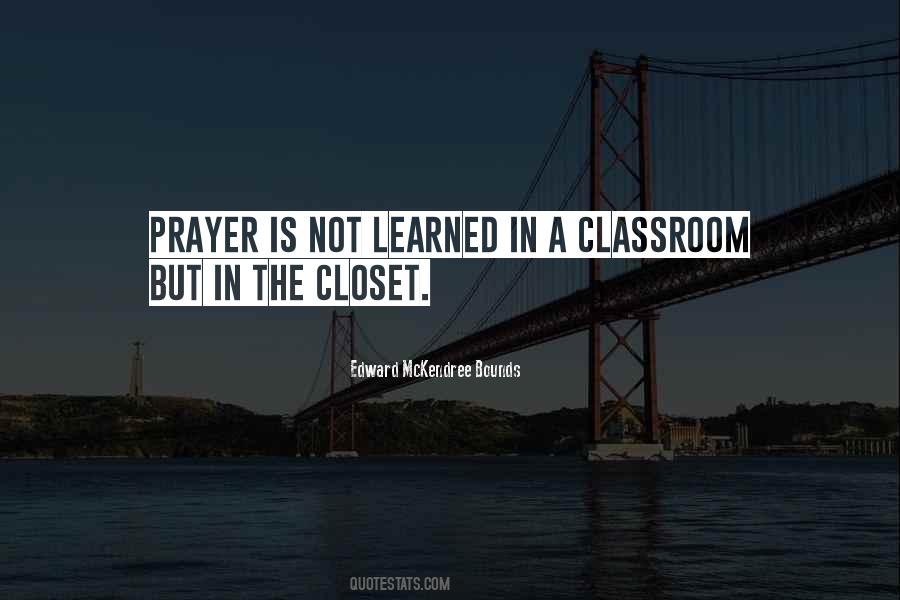 Prayer Closet Quotes #1513565