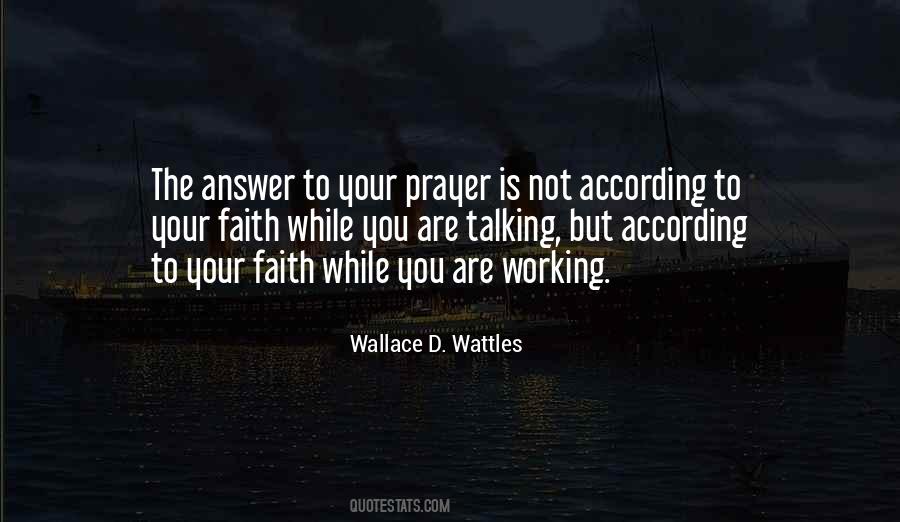 Prayer Is The Answer Quotes #1195210