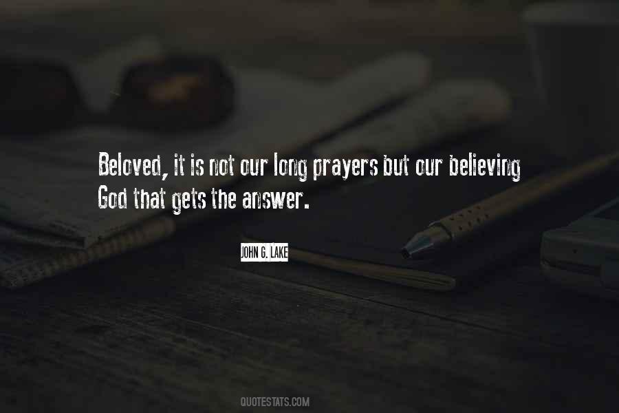 Prayer Is The Answer Quotes #837894