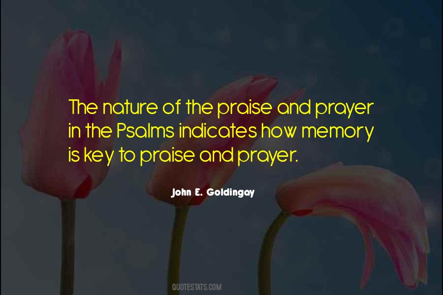 Prayer Is The Key Quotes #1369342